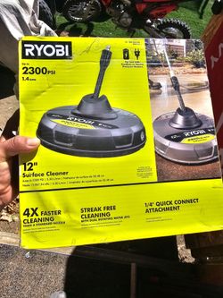 12 in. 2,300 PSI Electric Pressure Washers Surface Cleaner