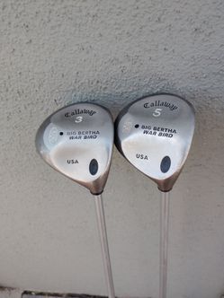 Callaway golf wood's