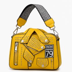 Jacket Bag With Studs