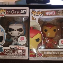 Two Funk Pops Walgreens Exclusives 