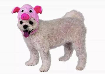 Rubie's Pet Shop Boutique Pig Hat Dog Halloween Costume M/L