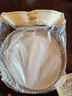 Pampered Chef Flan Pan Set