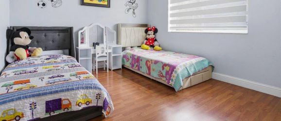 Two kids beds for sale with mattress