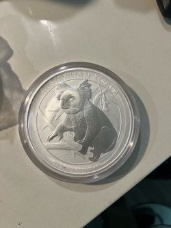 2018 Queen Elizabeth, koala, 1 kilo silver coin