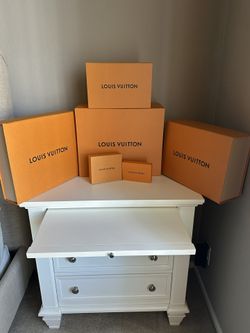 New Louis Vuitton Boxes/Pouches/Ribbons - Authentic