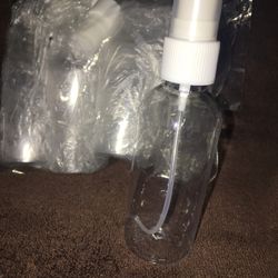 5 Pack Of Plastic Spray Bottles