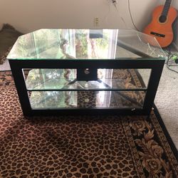 Glass TV Stand
