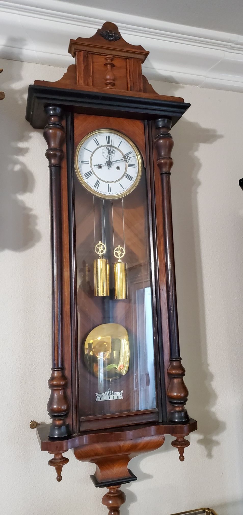 Gustav Becker Antique Vienna Regulator Clock
