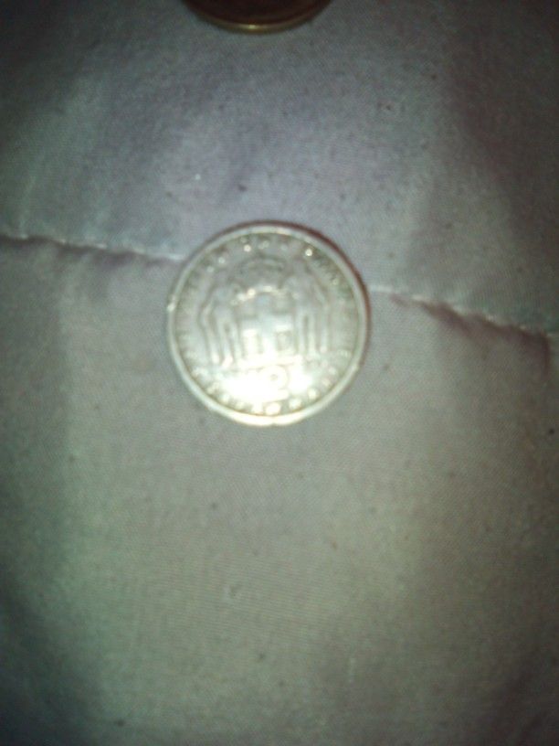1962 Dot Mint Mark RARE two Dollar Foreign Coin