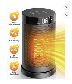 Space Heaters for Home, 1500W Portable Heaters for Inside (1270)