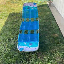 Folding Adjustable Beach Chair, Made With PVC Material 