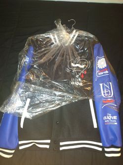 UNDRTD Clique Varsity Black/Royal Blue jacket