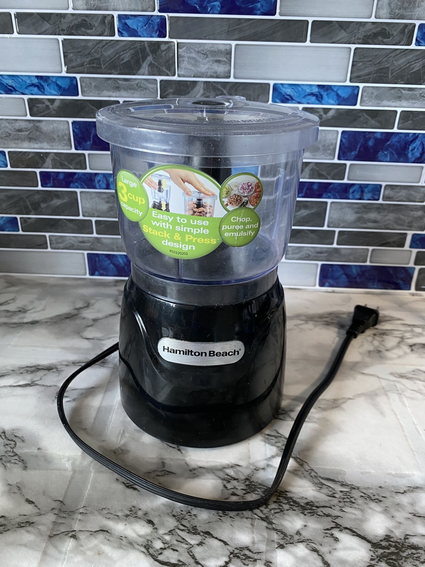 Food Processor - 3 Large Cup Capacity