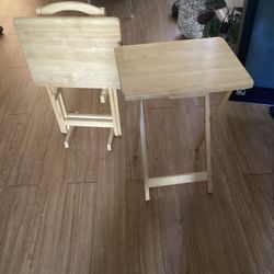 2 Table + Stand Tables Like VeryGood All For $29