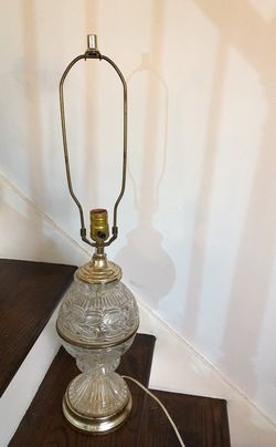 Crystal Lamp Base
