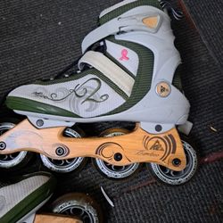 K2 Bamboo Eco Maia Inline Skates (Breast Cancer Ribon Edition)
