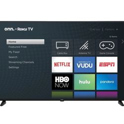 ONN 58" Ultra Hd (4k) HDR10 Roku Smart LED TV