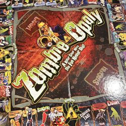 ZombieOpoly Board Game. Monopoly 