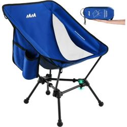 CinchLock Camping Chair, Lightweight Folding, 330lbs Capacity, Quick Setup, Durable Aluminum Frame