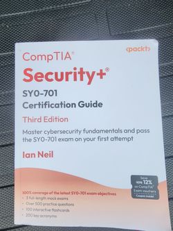 Security+ SY0-701 Study Guide