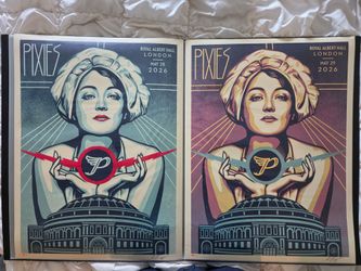 Shepard Fairey Pixies Obey Giant Set 18x24 Signed Numbered Mint