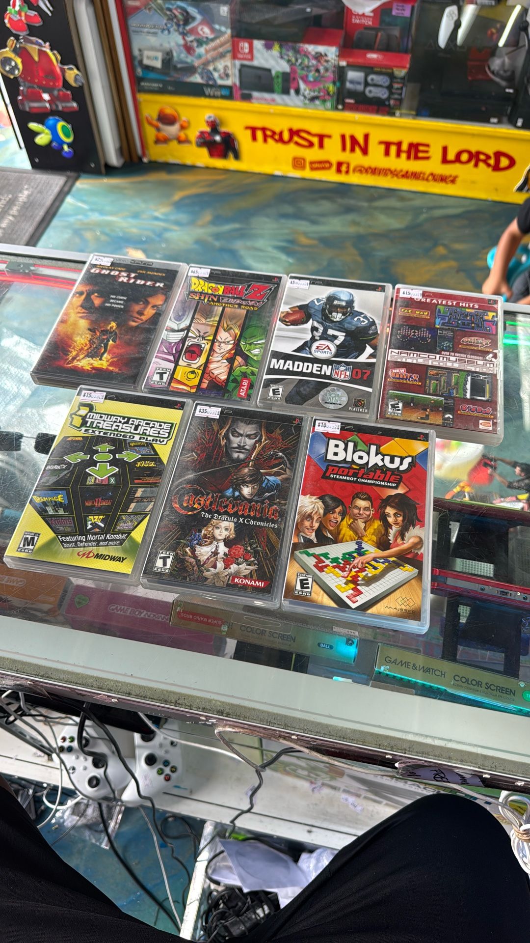 PSP Games *PRICES IN PHOTOS*