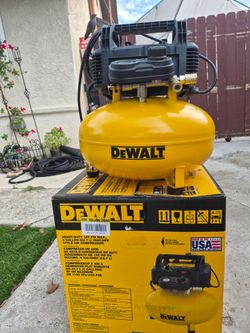 Dewalt compressor 6 gallon, brand new, firm on price