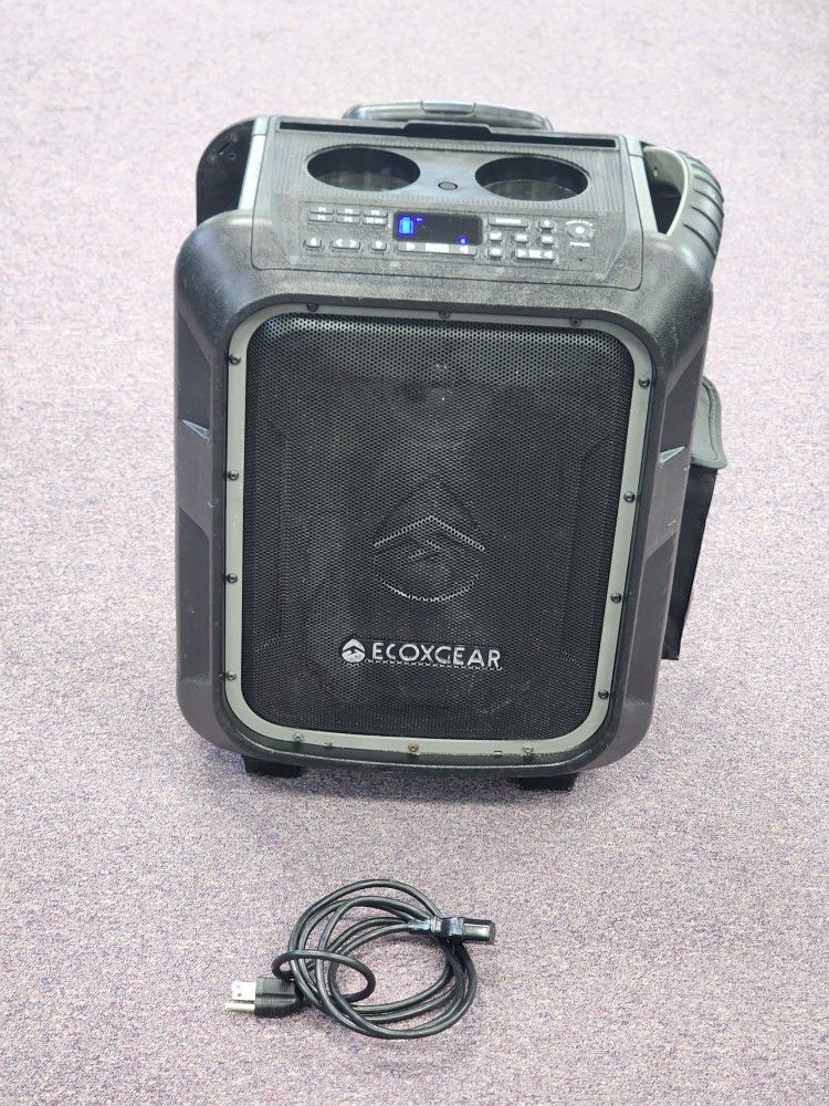Ecoxgear EcoBoulder+ Bluetooth Speaker with Power Cord