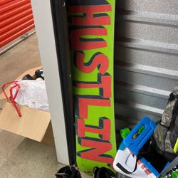 Snowboard Binding And Boots 