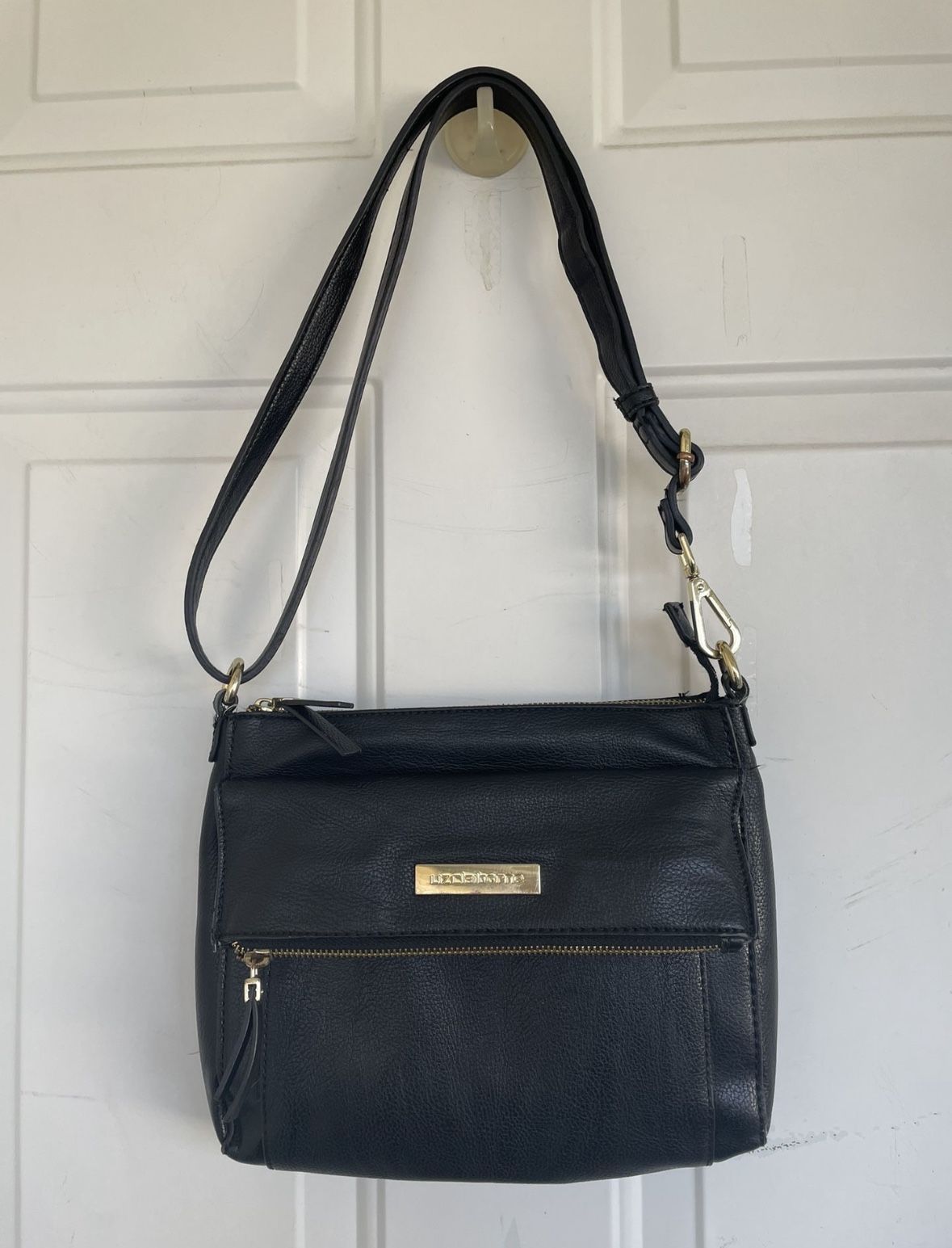 Vintage Black Liz Claiborne Satchel/Crossbody