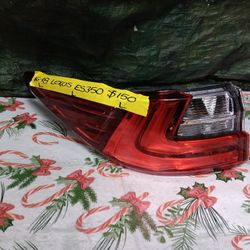 2016-18 Lexus ES350 Left Tail Light 