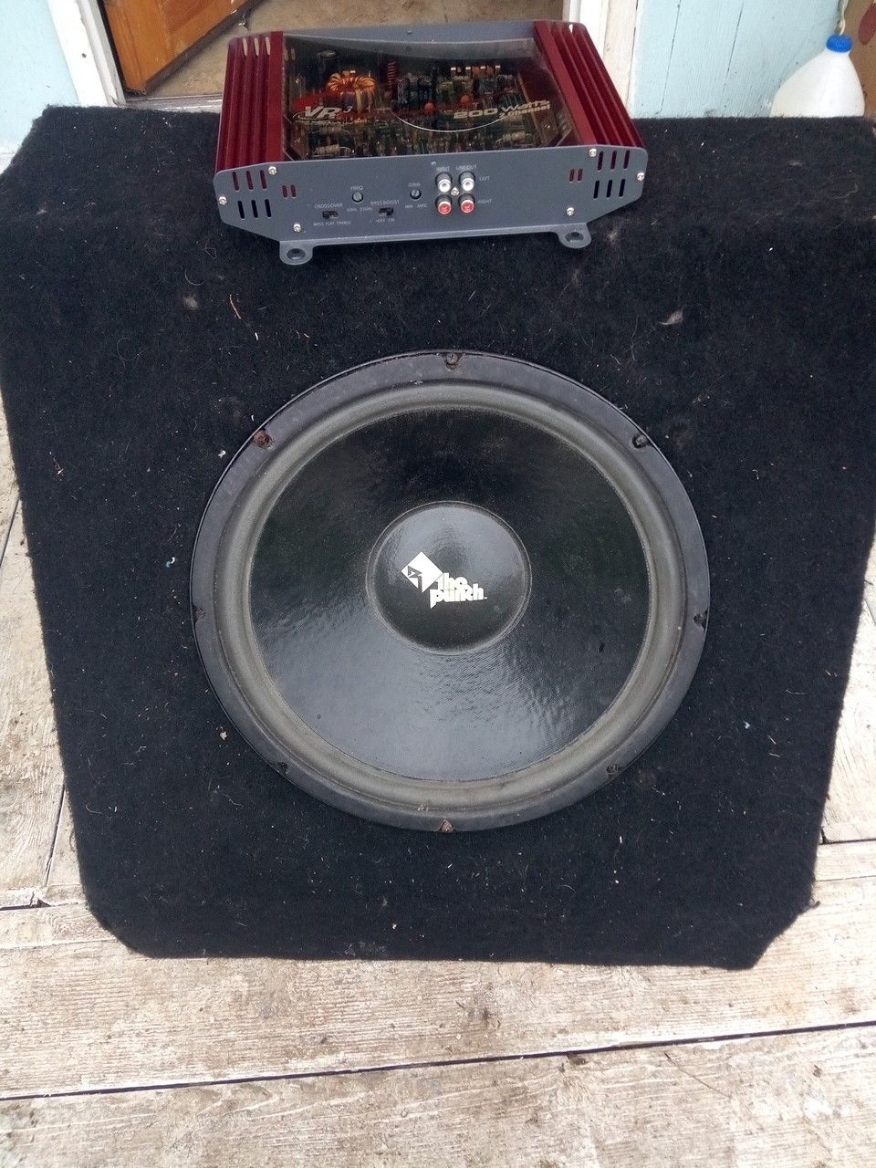 Rockford fosgate the punch 15 inch subwoofer