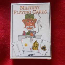 Military Playing Cards ~ Army