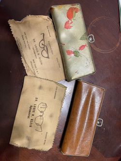 Antique Glasses Cases