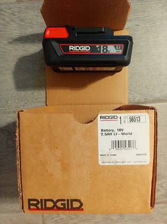 Ridgid 18V Battery