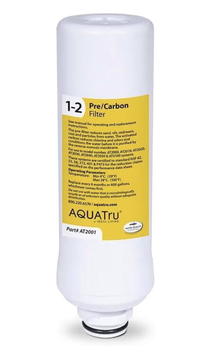 AquaTru Classic Pre/Carbon Filter (Stage 1-2)