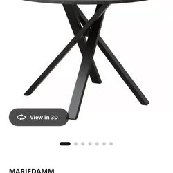 IKEA Round Dining Table with 4 Chairs – Bundle or Separate / Mesa redonda IKEA con 4 sillas – paquete o separado