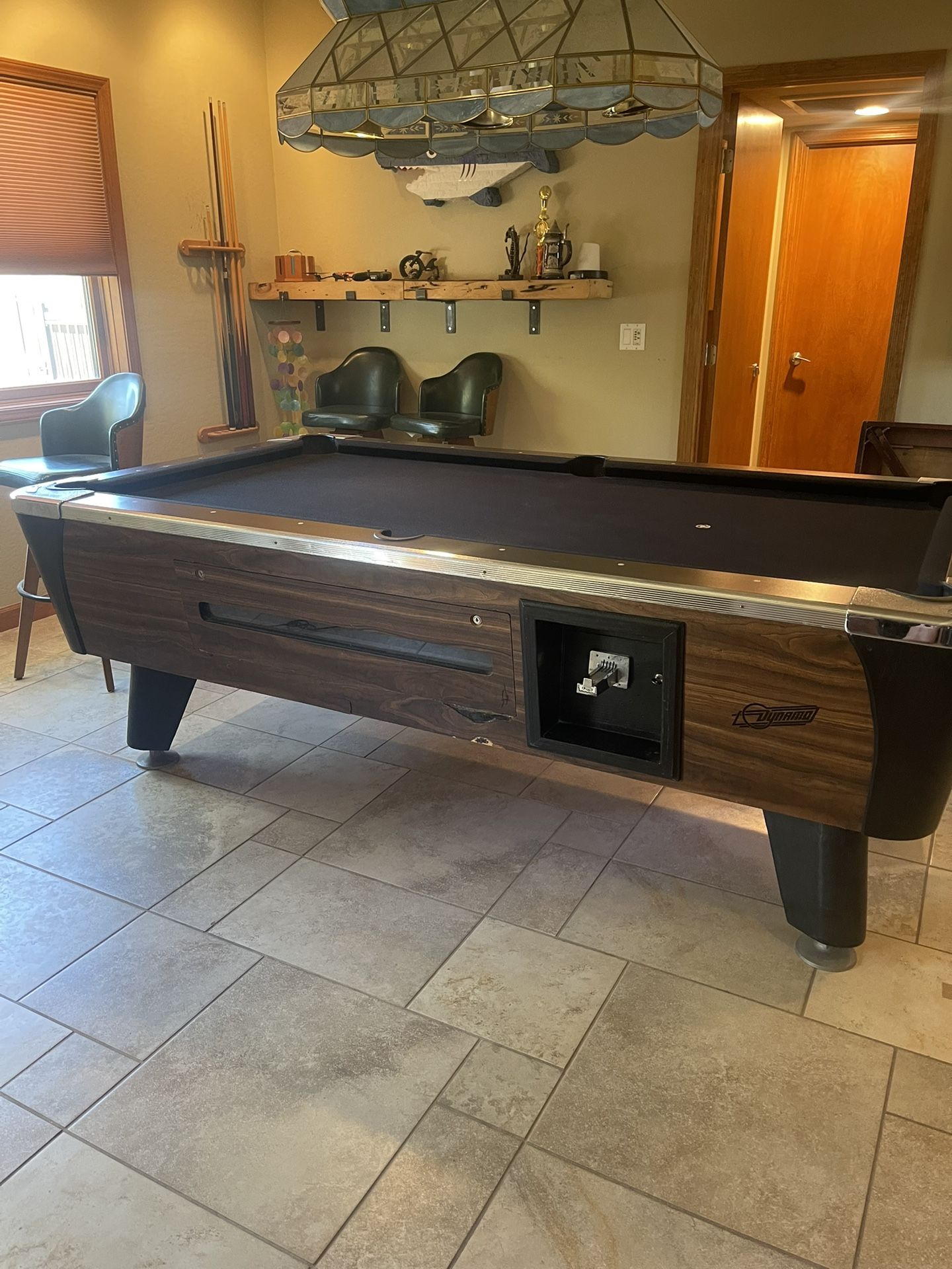 Dynamo Coin Operated Pool Table