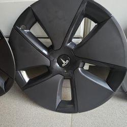 Tesla Hubcups