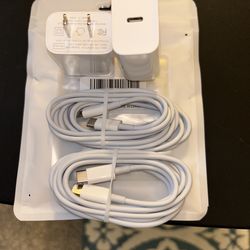 iPhone chargers 2 pack Apple mfi  certified