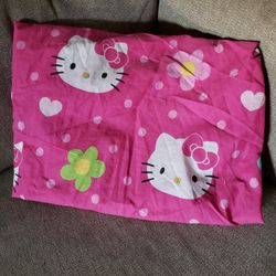 Hello Kitty Twin Size Fitted Bed Sheet 