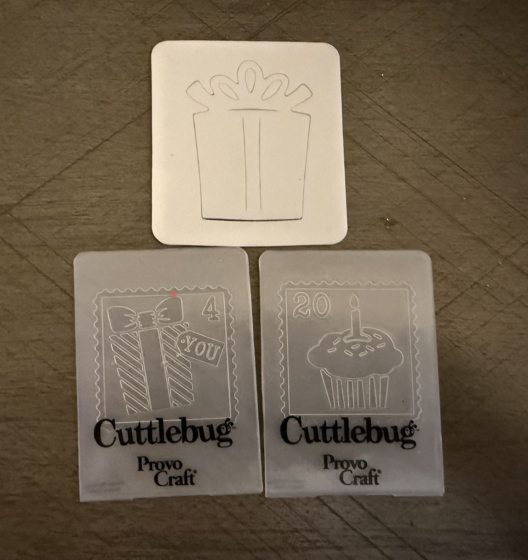 Cuttle Bug Die Cuts Set Of 3
