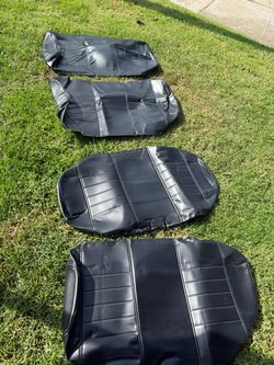 2024 Evolution Forester Black Golf Cart Seat Covers
