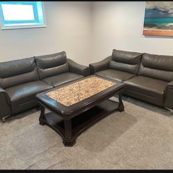 Living Room Set And Coffee Table