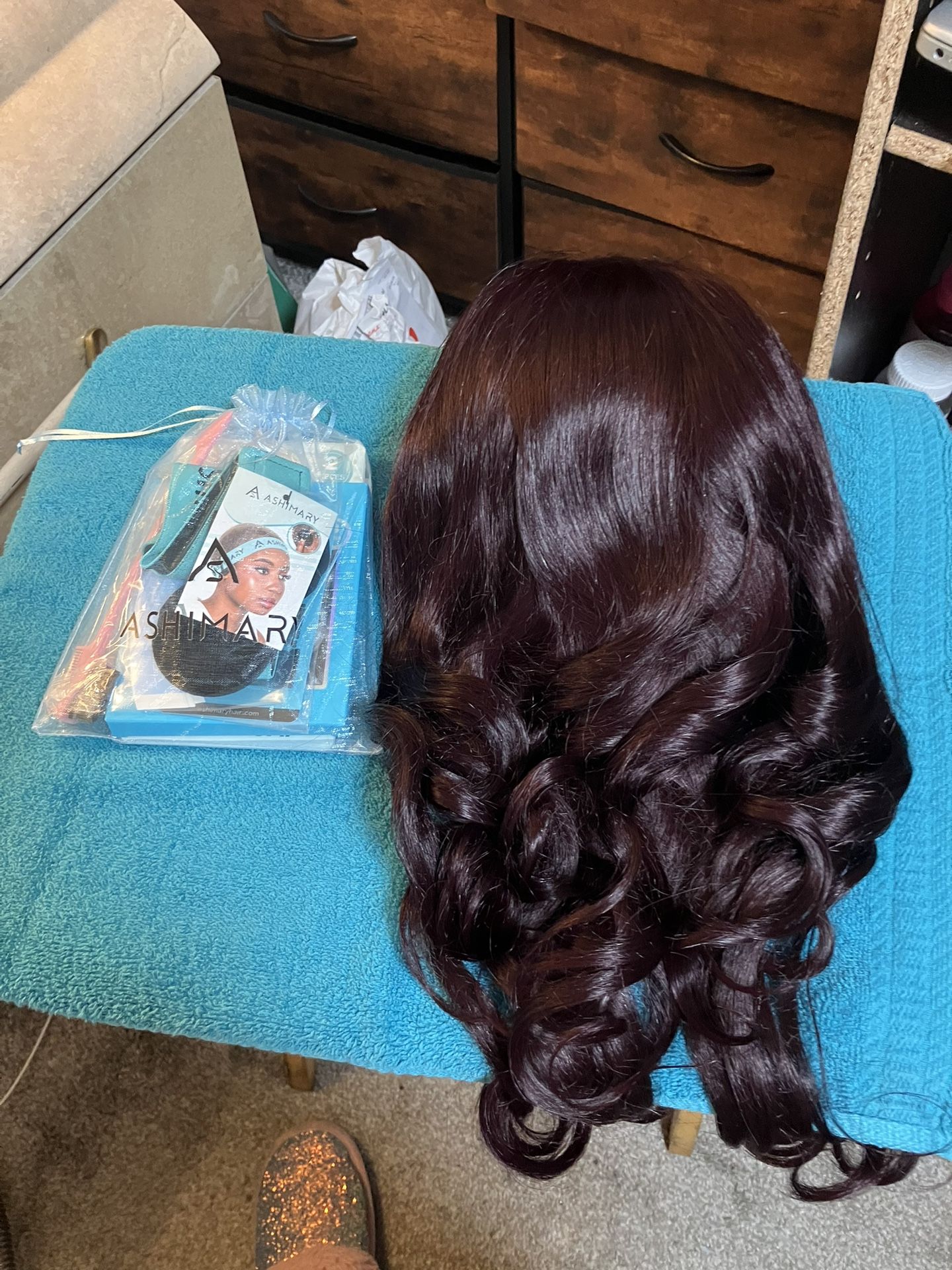 Dark Plum/Dark Burgundy Wig