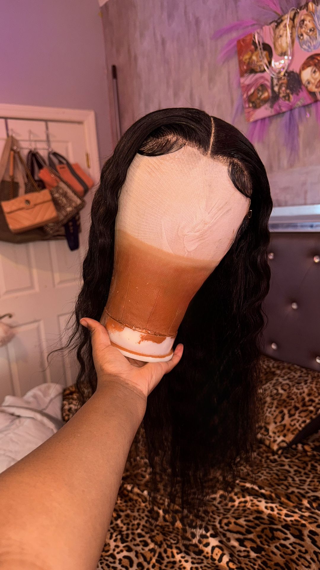 26 Inch Human Hair Wig Already Styled