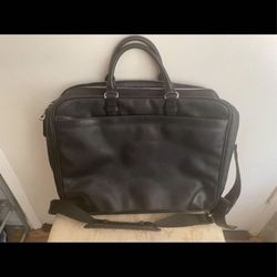 Tumi Black Saffiano Leather Briefcase - Feel Free to Ask Questions