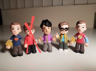 Big Bang Theory Mini Funko Figurines