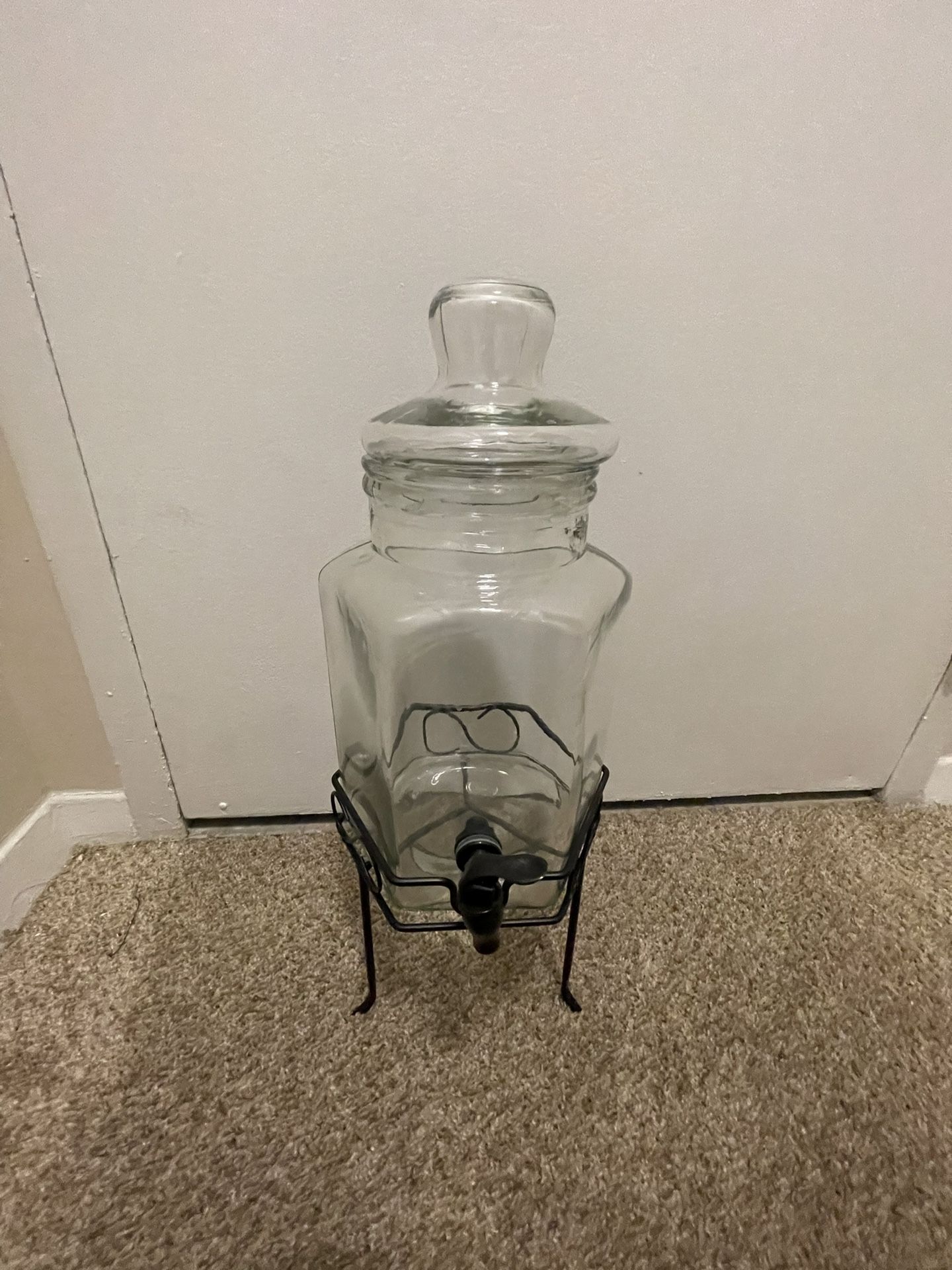 Glass Drink Dispenser