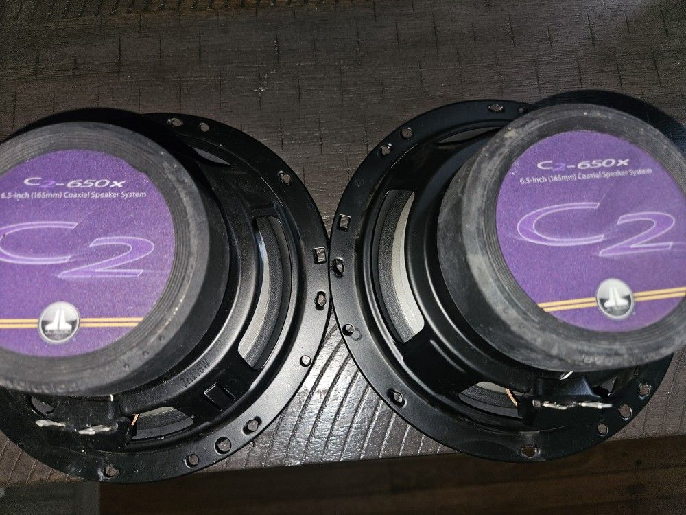 6.5 JL AUDIO SPEAKERS And Twitters 